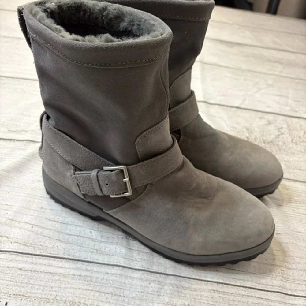 Sperry Gray Women's Winter Rain Boots